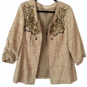 Open front Blazer Coldwster Creek 18W